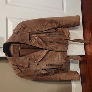 Blank NYC suede moto jacket